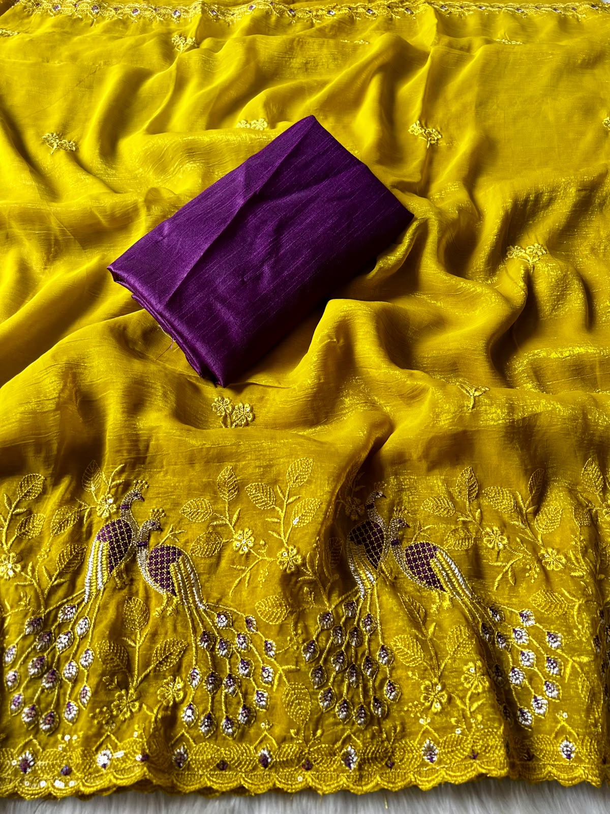 Mayurika Chiffon Saree
