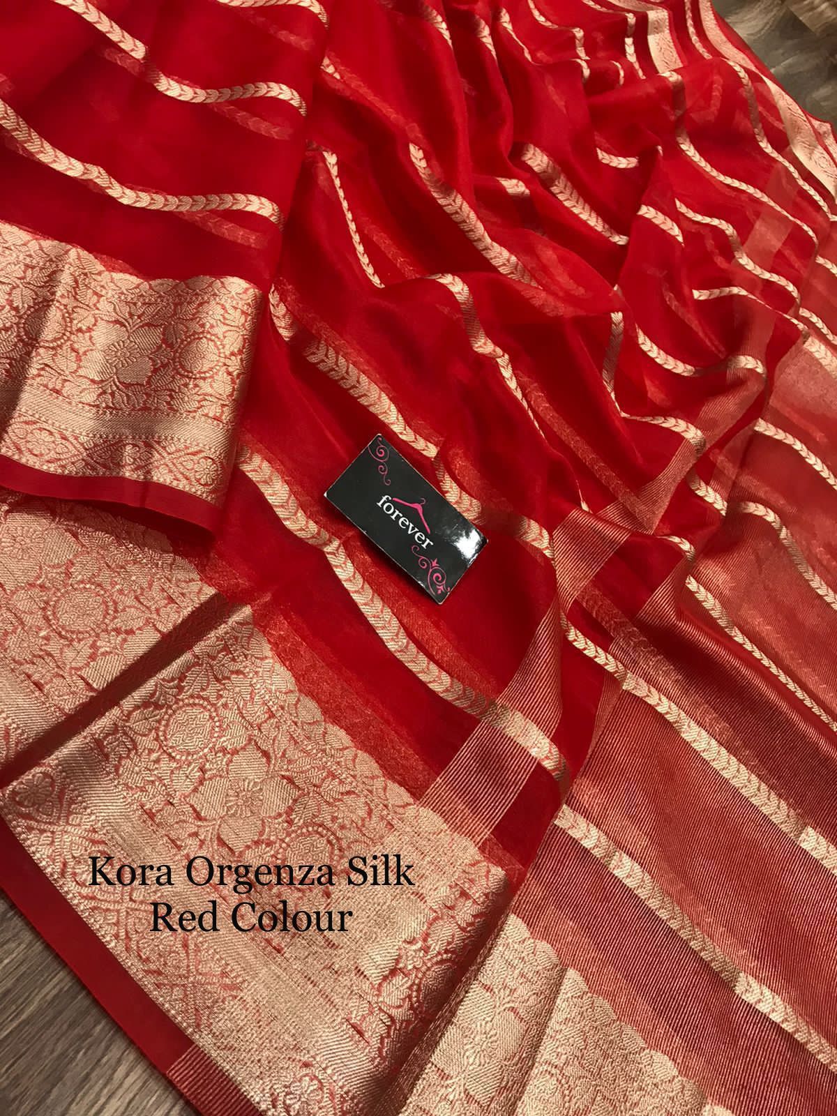 Scarlett Organza Silk Saree