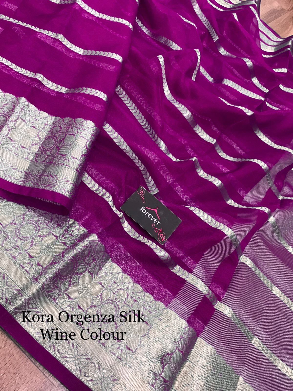 Scarlett Organza Silk Saree