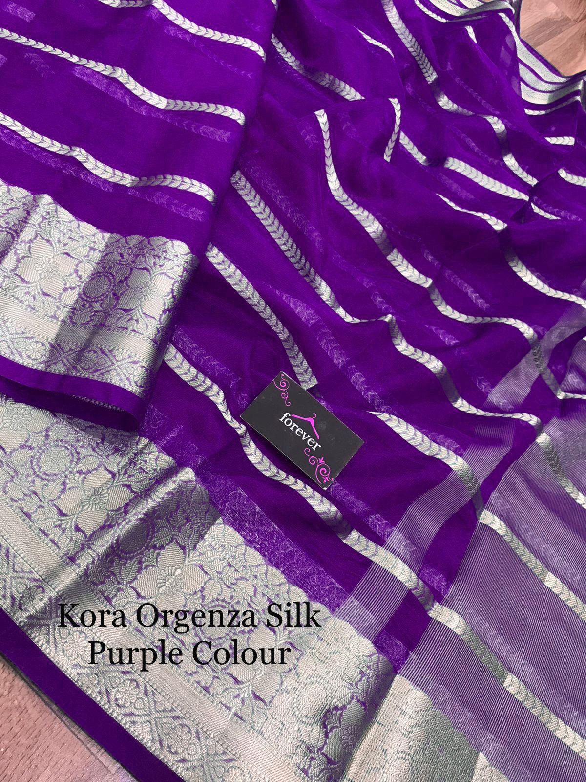 Scarlett Organza Silk Saree