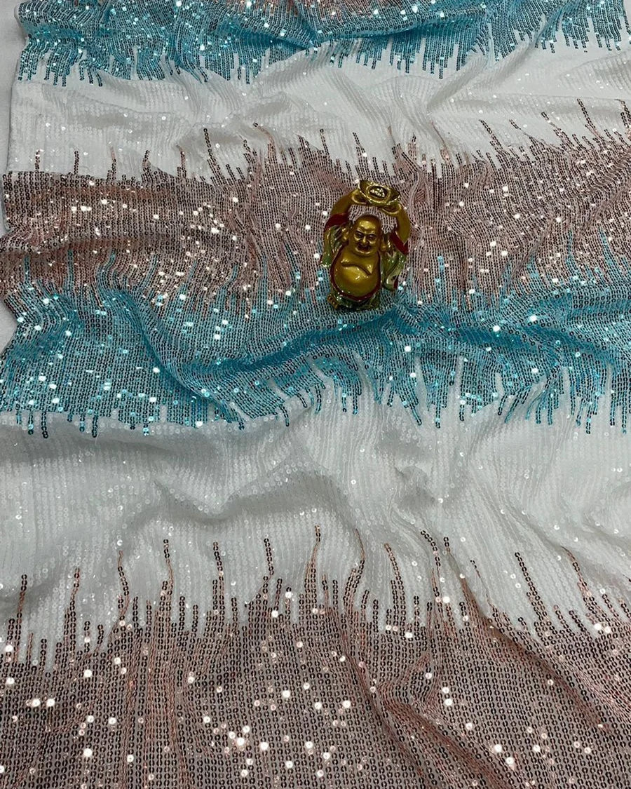 Sequins Beauty (Stitched Saree)